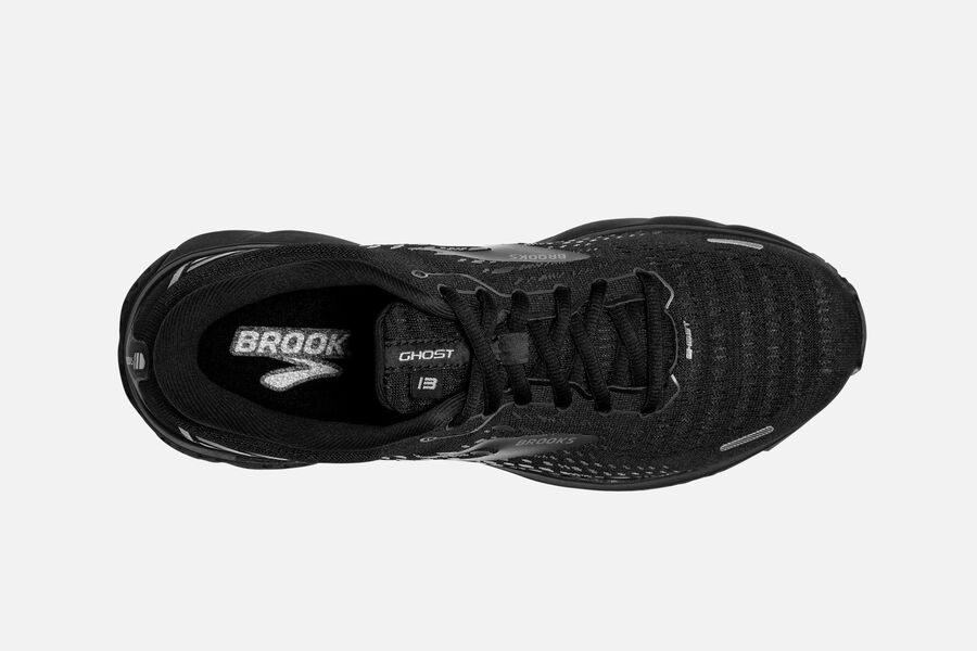 Brooks Ghost 13 Road Running Shoes Mens Black 692504-CMG